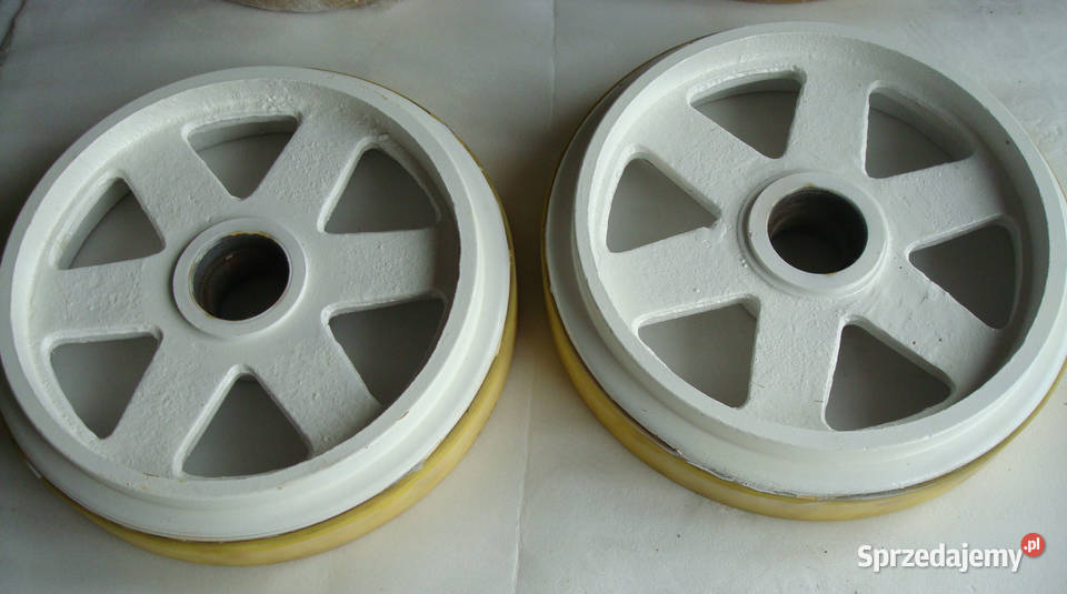 Koła jezdne wózka z dzieżą DK 200 DK 250 Bydgoszcz