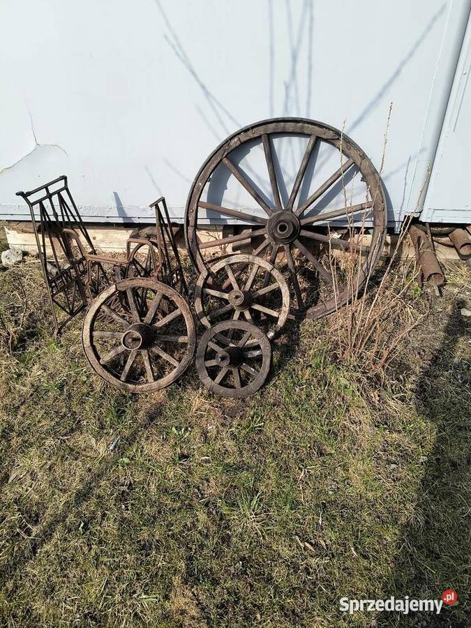 Zabytkowe koła drewniane Skarżysko-Kamienna sprzedam