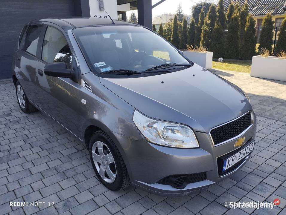 Chevrolet AVEO 12B 89 przebiegu salon polska Dębica