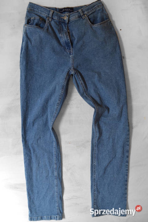 jeansy z wysokim stanem mom jeans L 40 Warszawa sprzedam