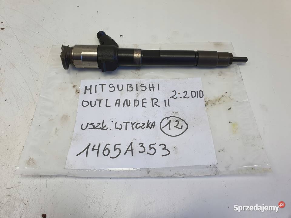 Mitsubishi Outlander II 20 DID WTRYSKIWACZ lubelskie Janów