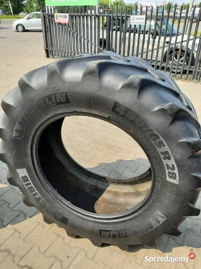 Opona używana rolnicza 48065R28 MICHELIN Opony rolnicze Zaścianki