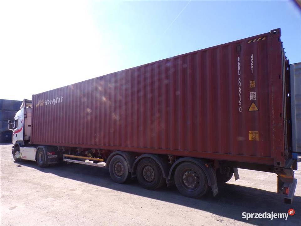 Kontener morski magazynowy 40HC12 metrów IICL Olsztyn