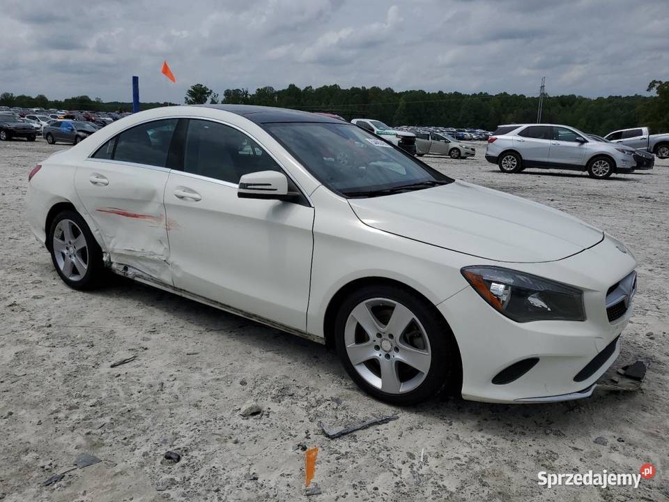 2016 MERCEDESBENZ CLA 250 biały Motoryzacja Częstochowa