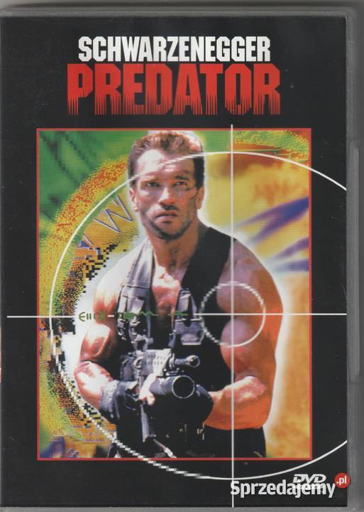 PREDATOR Arnold Schwarzenegger DVD Pruszków