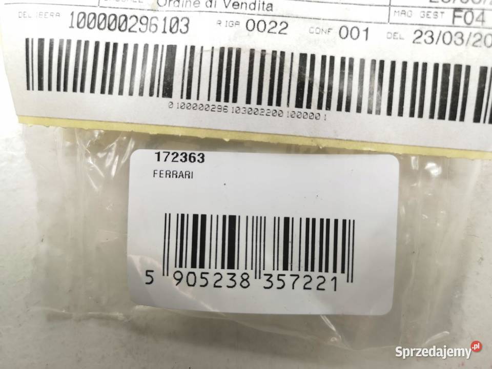 USZCZELNIACZ SKRZYNI BIEGÓW FERRARI 430 360 ORI