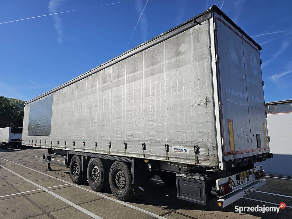 Schmitz SCBS3T 3 AXLES SLIDING ROOF firanka 2018 towarowe Przyczepy i naczepy sprzedam