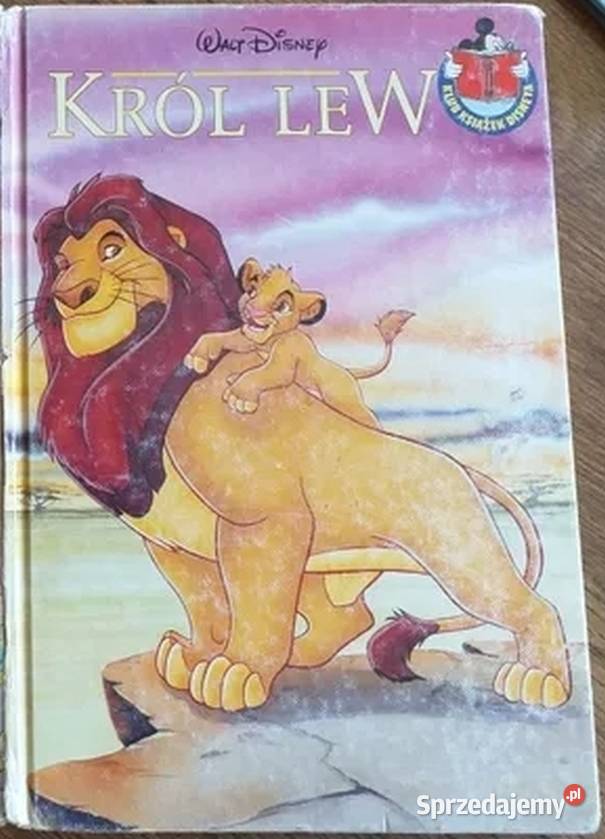 KRÓL LEW DISNEY WALT lubelskie Zamość sprzedam