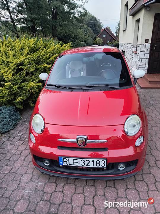 Abarth 500 Fiat 14 TJet Rok produkcji 2010 Rzeszów