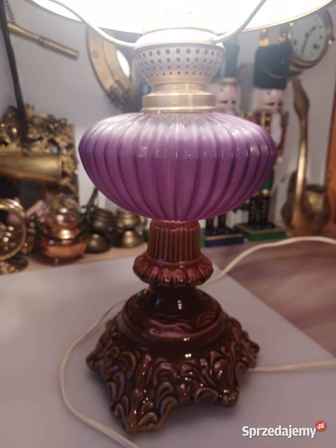 Lampa stołowa PRL Poznań