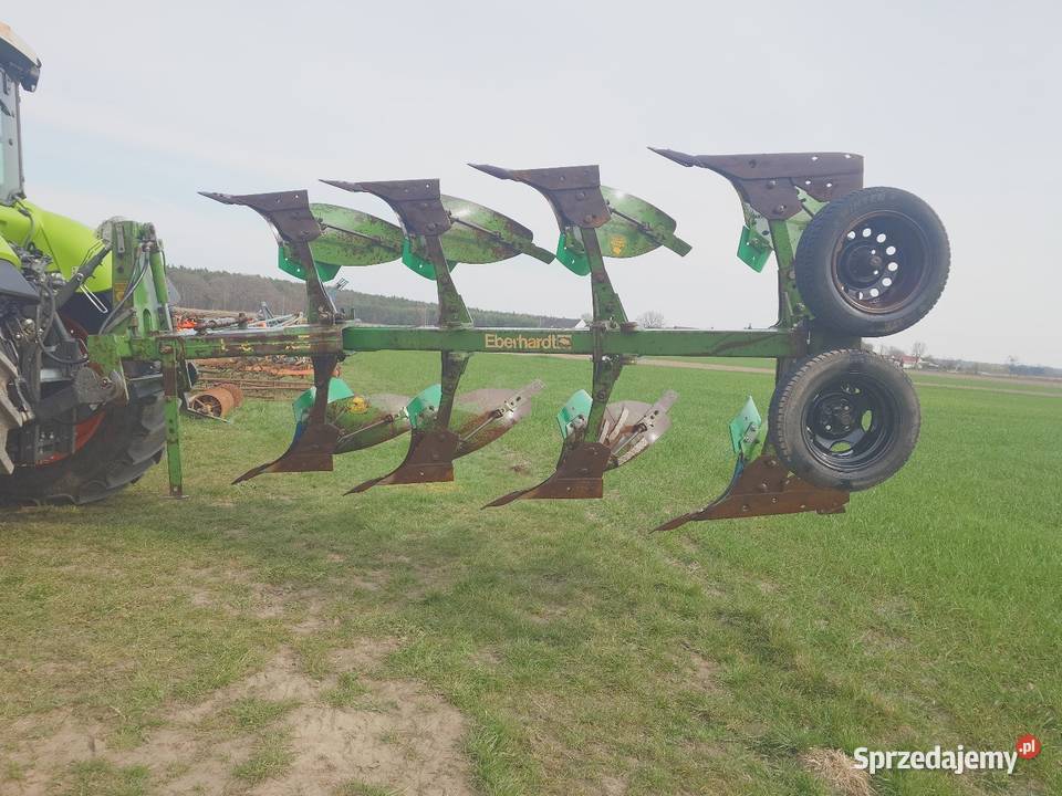 Pług 4 skibowy obrotowy Eberhardt Korfantów