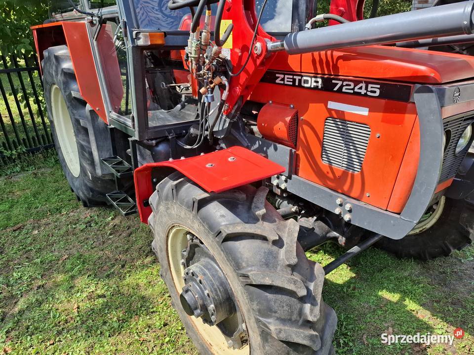 Zetor 7245 z ładowaczem tur MetalFach T2291 Zetor Maciejowice