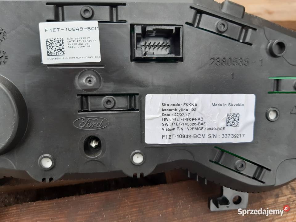 Focus MK3 Lift 15 TDCI Zestaw startowy komputer