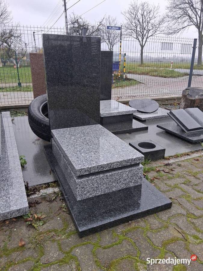 Nagrobek urnowy 120 x 60 Strzegom Wrocław dolnośląskie