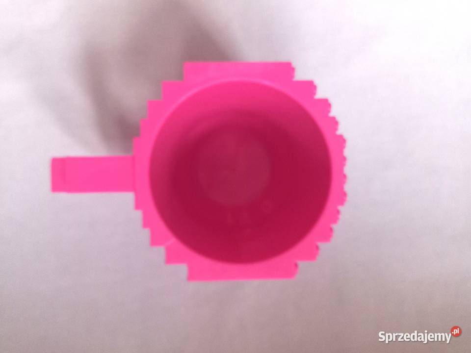 Pojemnik różowy Kubek plastik Organizer NOWY Białystok