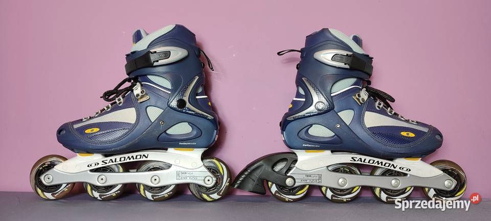 Super rolki SALOMON kobiet Twin Metal 80mm78a r Jasień