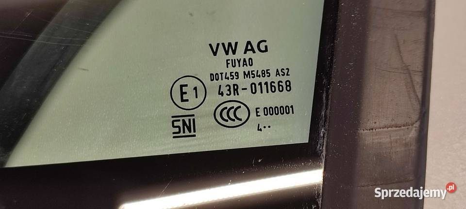VW TAYRON TIGUAN III SZYBA LEWY PRZÓD 57L845113