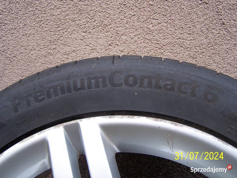 Koła alu letnie Audi 23545 R 17 67 mm bieżnika Jastrzębie-Zdrój