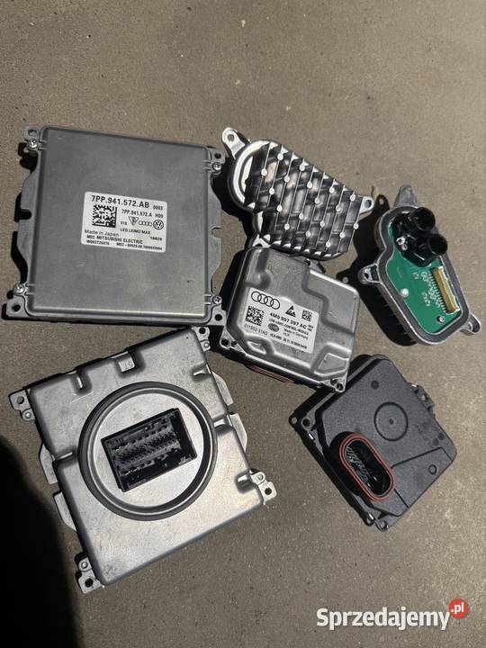 OSPRZĘD LAMP AUDI A5 2018r Części samochodowe Duchnów