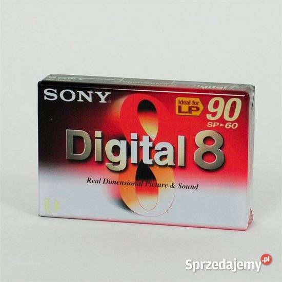 Kaset Digital 8 Nowa 60 min LP 90 min Wrocław