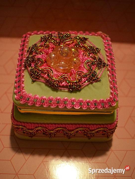 Ceramiczna szkatułka na drobiazgi nowa kujawsko-pomorskie Chełmno sprzedam