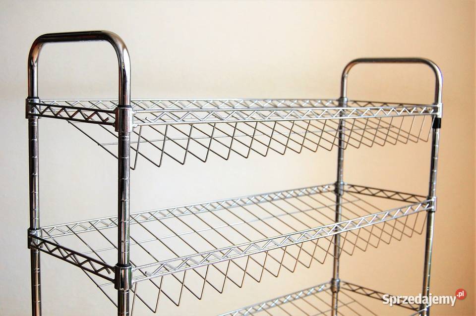 Duża szafka na buty metalowy regał lata 90 loft 74cm Lublin