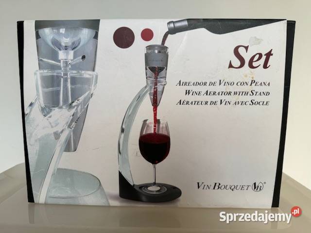Vin Bouquet aerator napowietrzacz do wina Warszawa