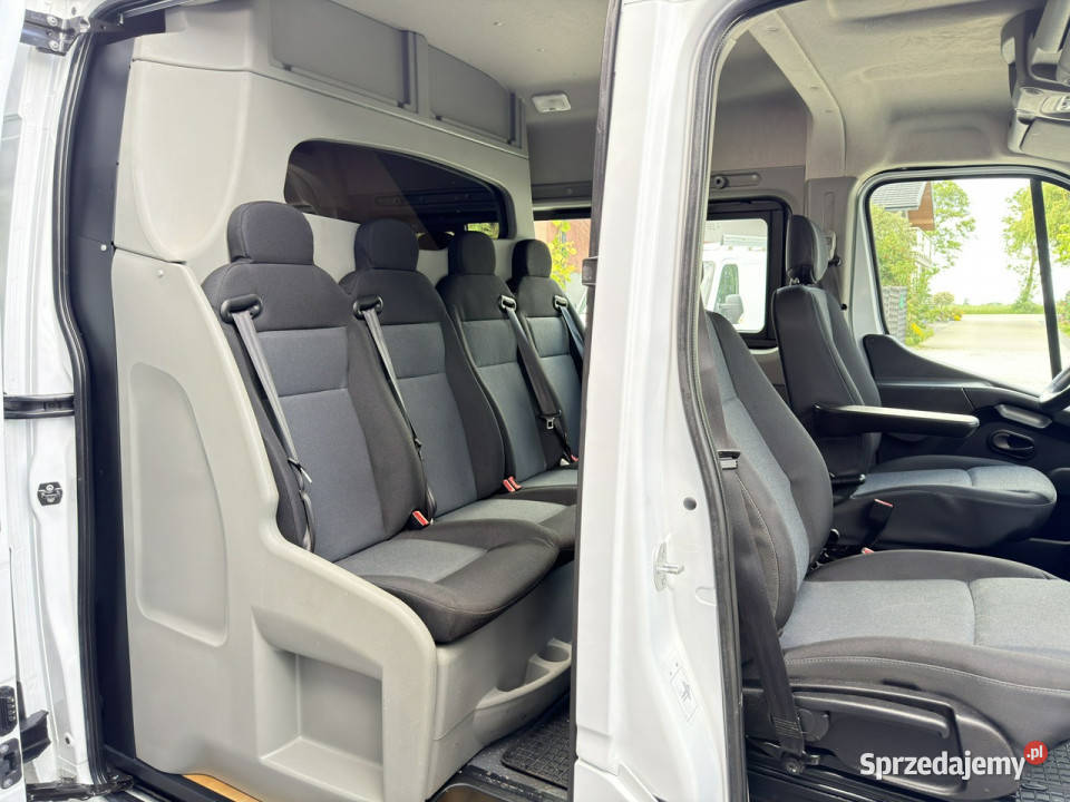 Renault Master L3H2 7 osobowy brygadówka lift wspomaganie kierownicy Warszawa sprzedam