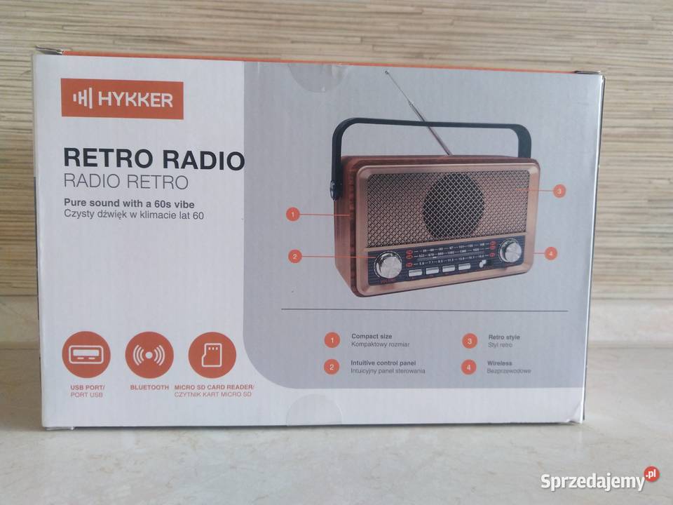 NAJTANIEJ Radio Retro Sieciowe Na usb
