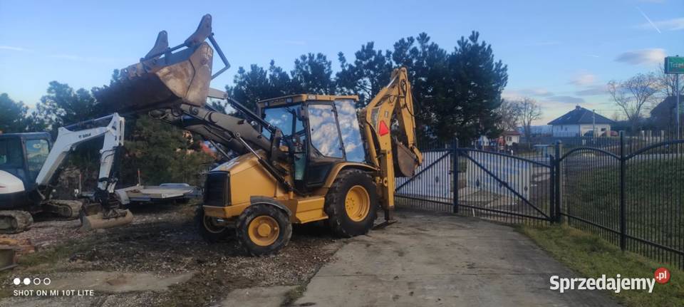 koparkoładowarka cat 428D CATERPILLAR 428 D Motoryzacja Nowy Sącz