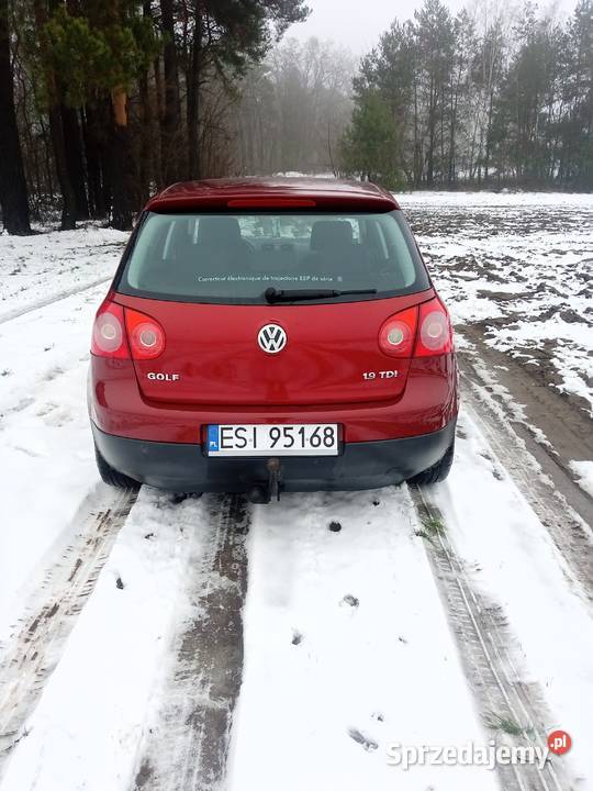 Sprzedam Volkswagena Golfa 5 19 TDI 218000km Golf Aleksandrów Łódzki