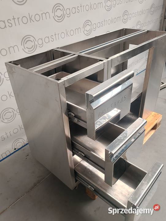 Moduł z 3 szufladami i 2 półkami 140x58x85 dolnośląskie Wrocław