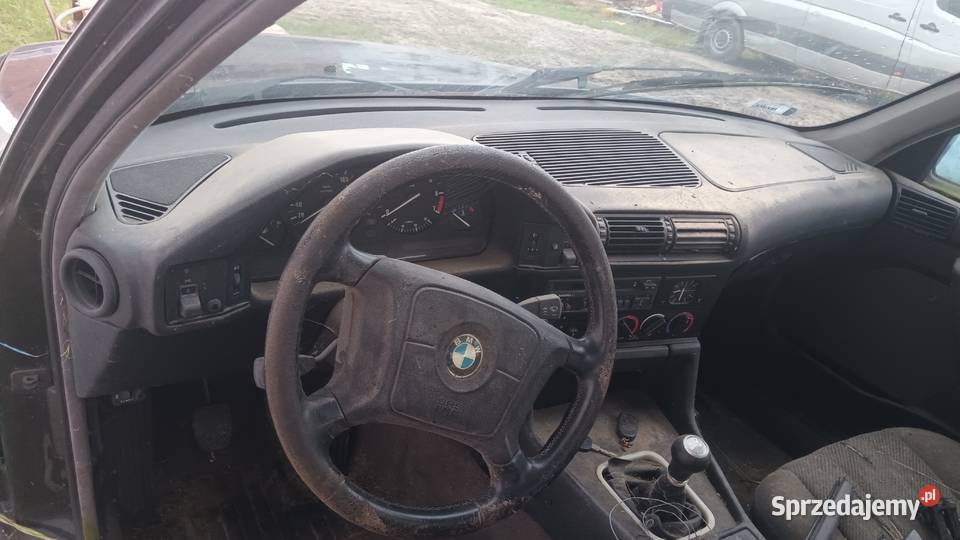 BMW E34 cala na części 520 530 v8 Rok produkcji 1994 zachodniopomorskie Kunowo