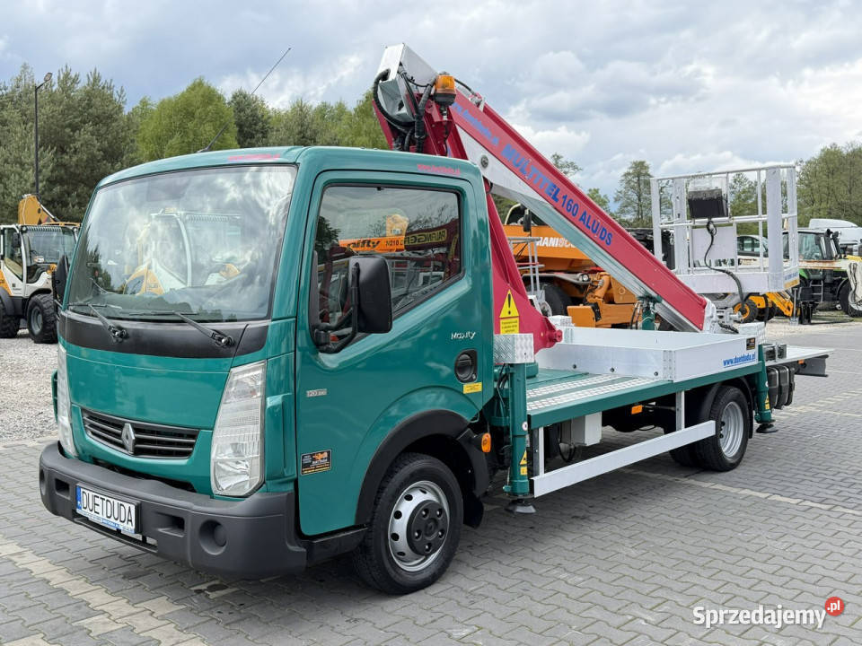 Renault Maxity Podnośnik Koszowy 165m Multitel wspomaganie kierownicy Widełki sprzedam