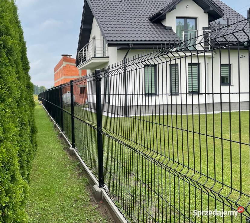 Trwałe ogrodzenie na lata panelowe betonowe i warmińsko-mazurskie