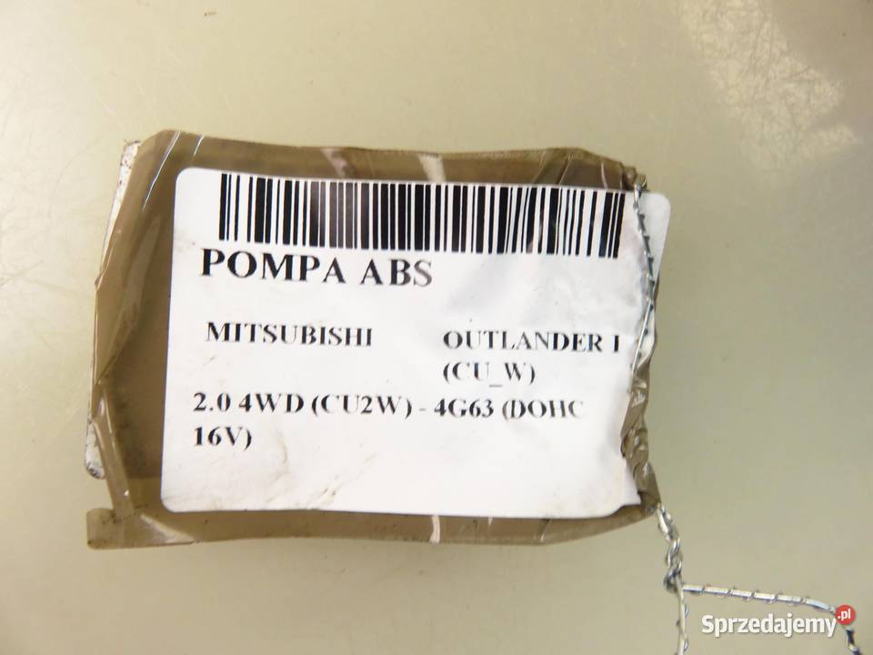 POMPA ABS MITSUBISHI OUTLANDER I MB44WDE35231 sprzedam