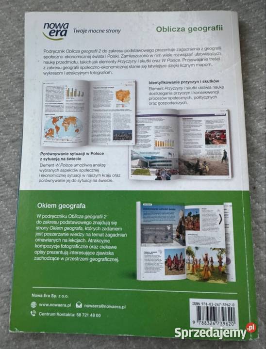 Podręcznik Oblicza geografii 2 szkoła ponadgimnazjalna Kielce