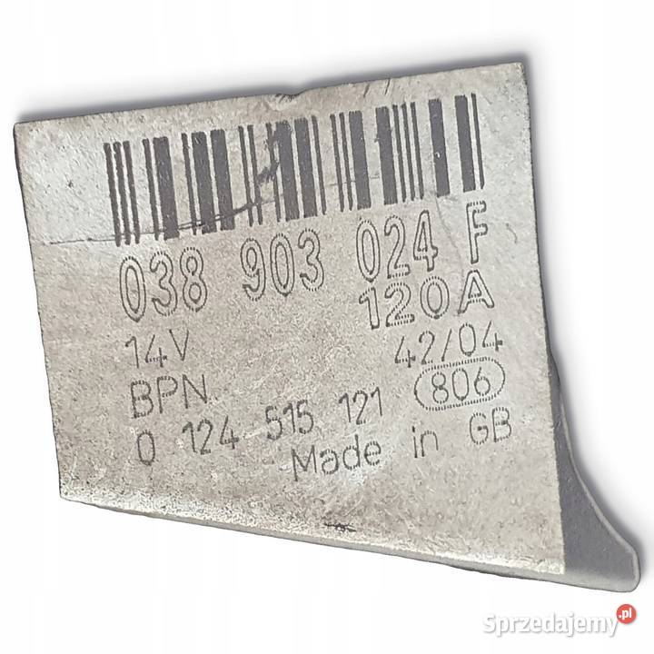 ALTERNATOR Audi TT Skoda Octavia I 18 T Chełm