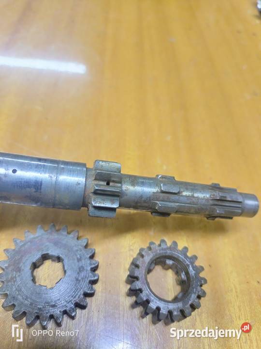 Wałek sprzęgłowy zębatki Simson Duo Łubno sprzedam