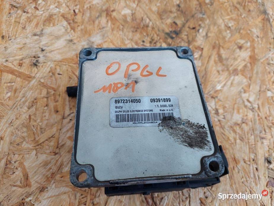 STEROWNIK SILNIKA KOMPUTER OPEL 17 DIESEL ISUZU Gliwice
