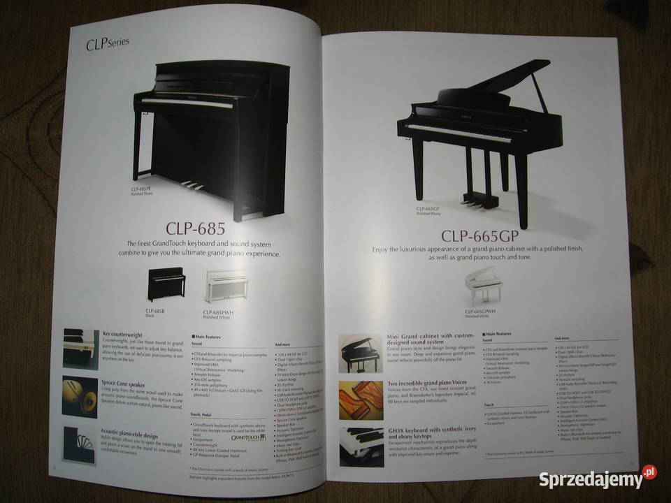 Yamaha Clavinova Digital Piano CLP CVP Series Yamaha Kępice sprzedam