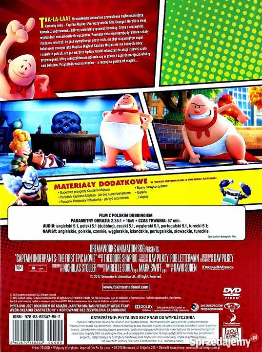 KAPITAN MAJTAS PIERWSZY WIELKI FILM animowany Kalisz