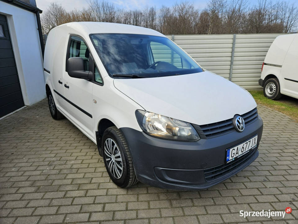 Volkswagen Caddy 16 TDI 102 automat DSG zadbany komputer pokładowy Gdynia