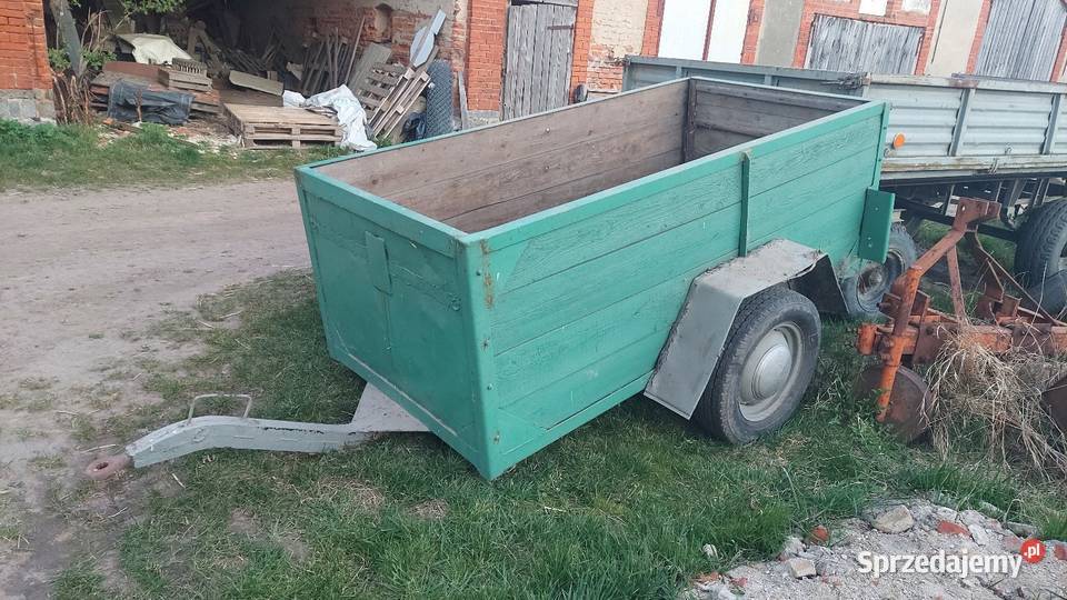 Przyczepka jednoosiowa Tyniec nad Ślęzą