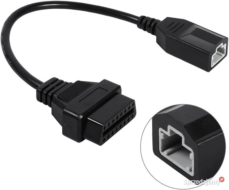 Kabel adapter przejściówka złącze 3 pin OBD2 16 Cieszyn