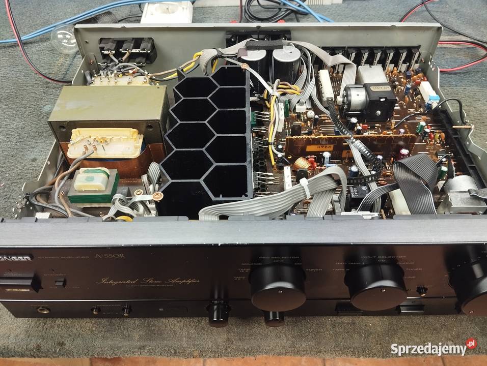 Wzmacniacz Stereo Pioneer A550R 160W w pełni Wzmacniacze i pokrewne śląskie Zabrze