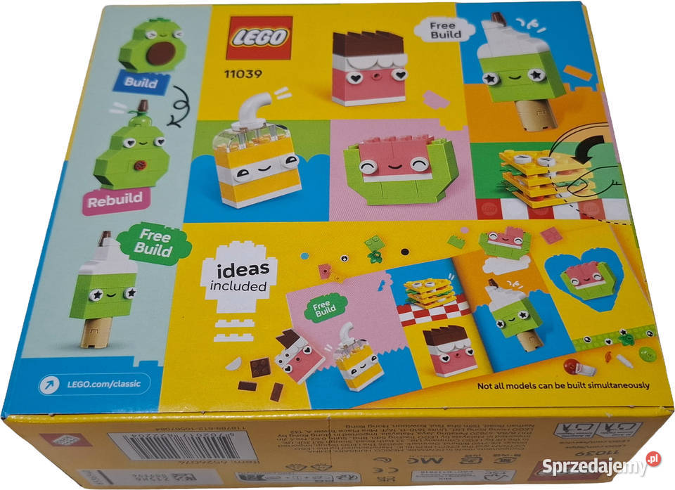 Klocki Lego Classic Kreatywne smakołyki 11039 śląskie Czeladź