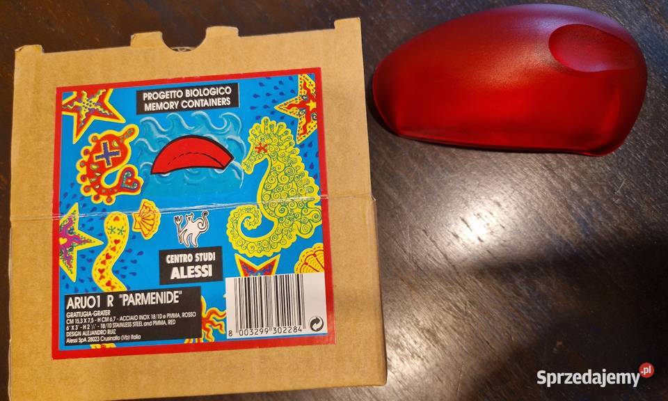 Designerska TATKA DO SERA PARMENIDE ALESSI Pozostałe lubelskie