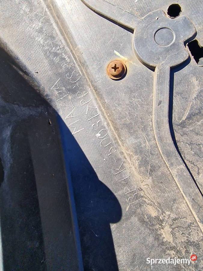 Zderzak przod mazda 3 bk szary