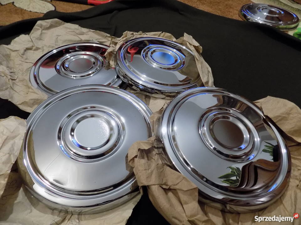 Kołpaki dekle chromowane fiat fsoNOWE orginalne lubelskie Kraśnik sprzedam